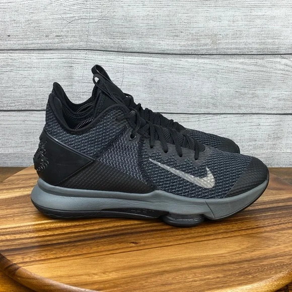 Nike LeBron Witness 4 IV Black Iron Grey Men’s Shoes BV7427-003 Sneaker Size 11
